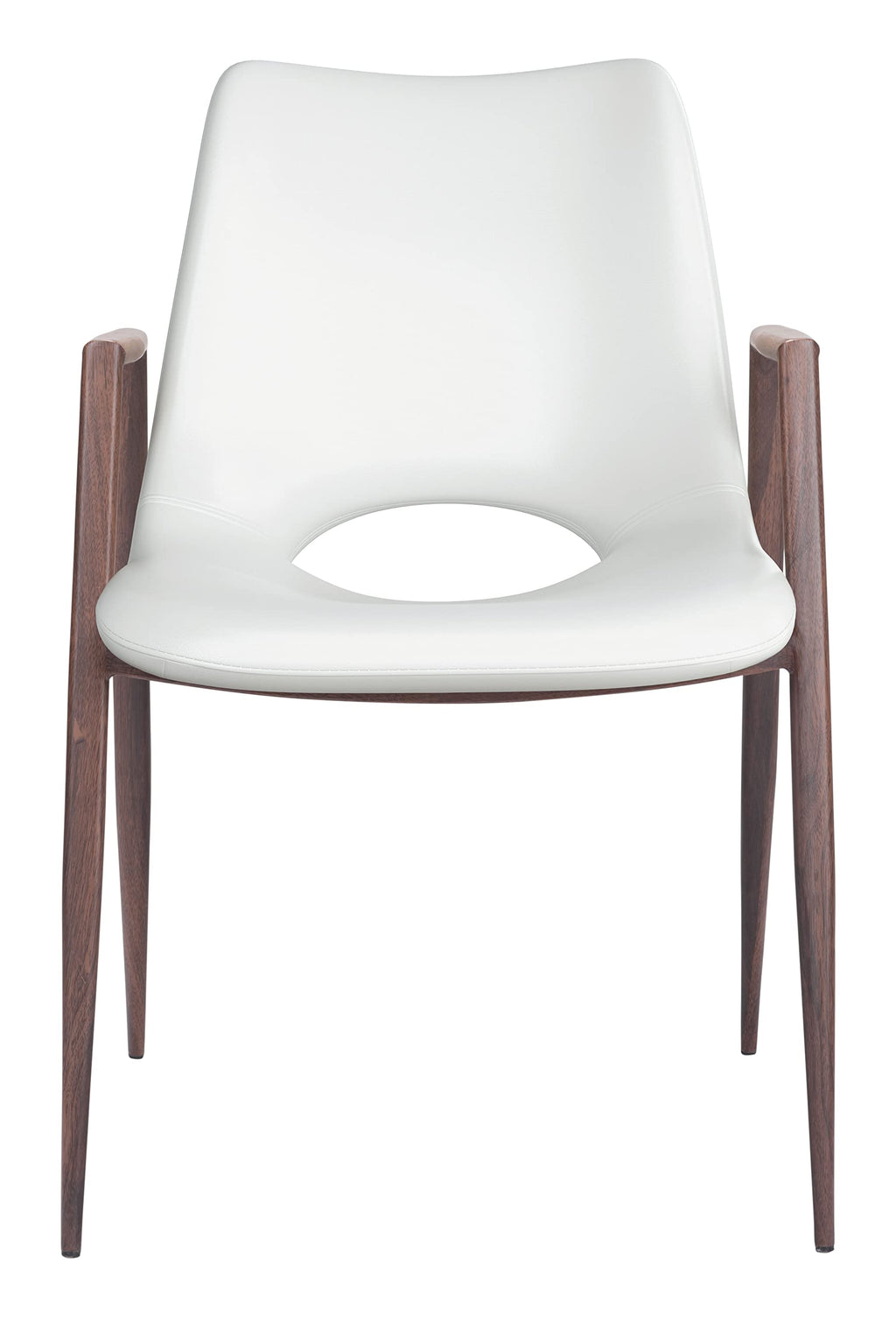 Zuo Modern Dining Chair (Set of 2) White Desi