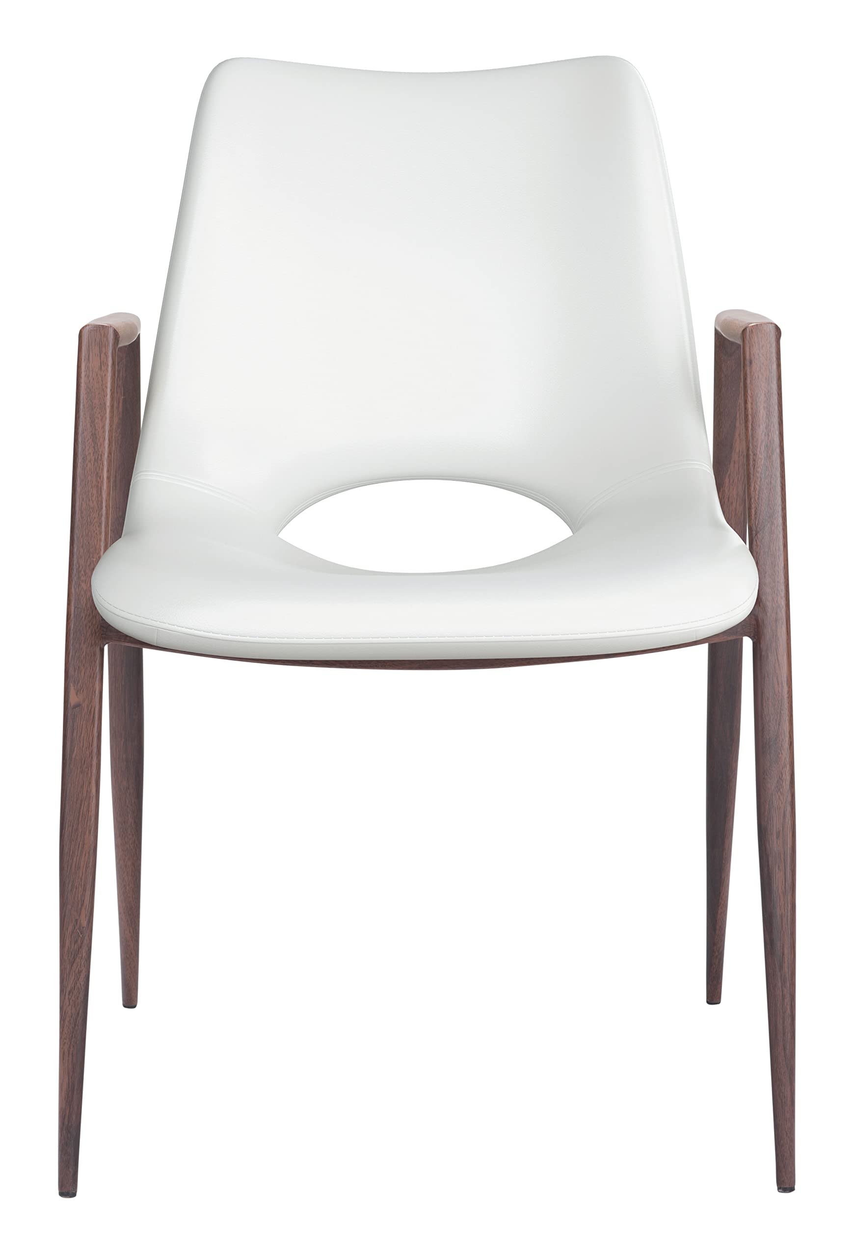 Zuo Modern Dining Chair (Set of 2) White Desi