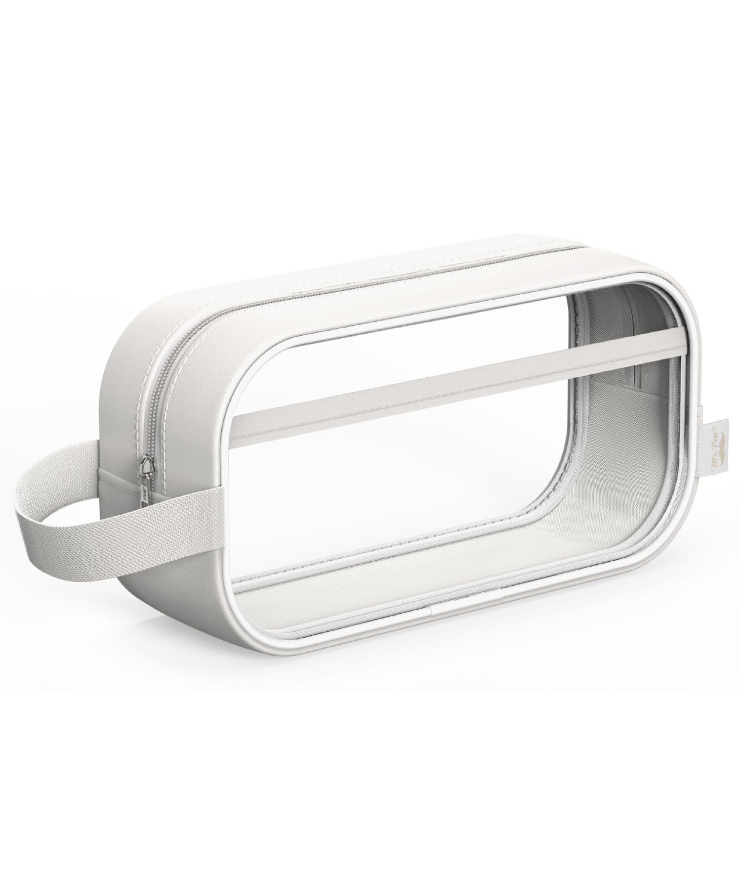 Mr. Pen- Clear Pencil Pouch, White, Clear Pencil Case, Pencil Bags, Clear Pouch, Pencil Case For Kids Pencil Case, Clear Makeup