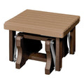 American Furniture Classics Model 601Ctb Gliding Ottoman In Cedar And Tudor Brown, Made In Usa