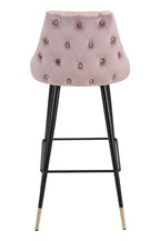 Zuo Piccolo Barstool Pink