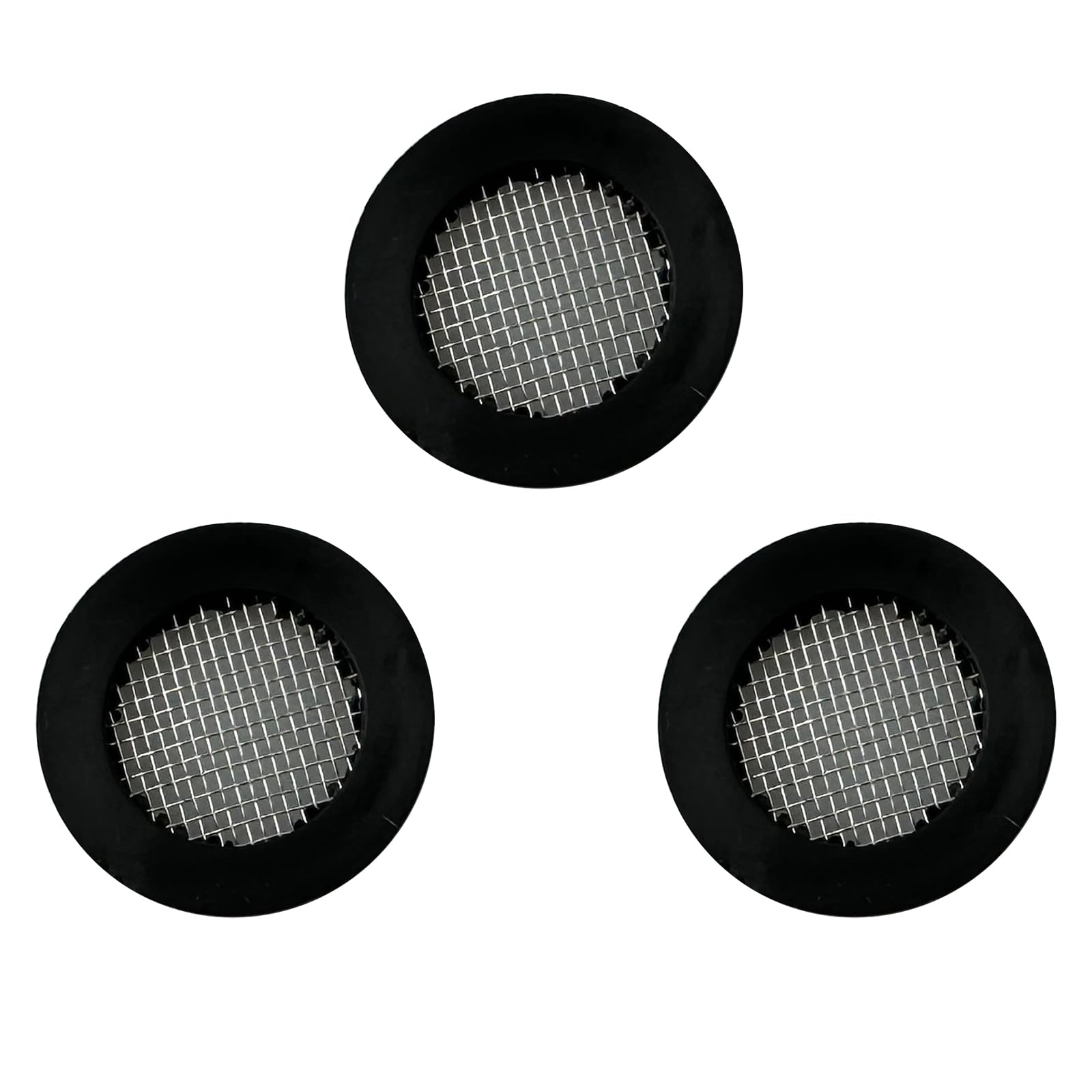 Voolan 3 Pack 3/4 Shower Head Gasket, Washer Filters Water Impurities, Creates A Seal to Prevent Leakage, for 1/2 Shower Head