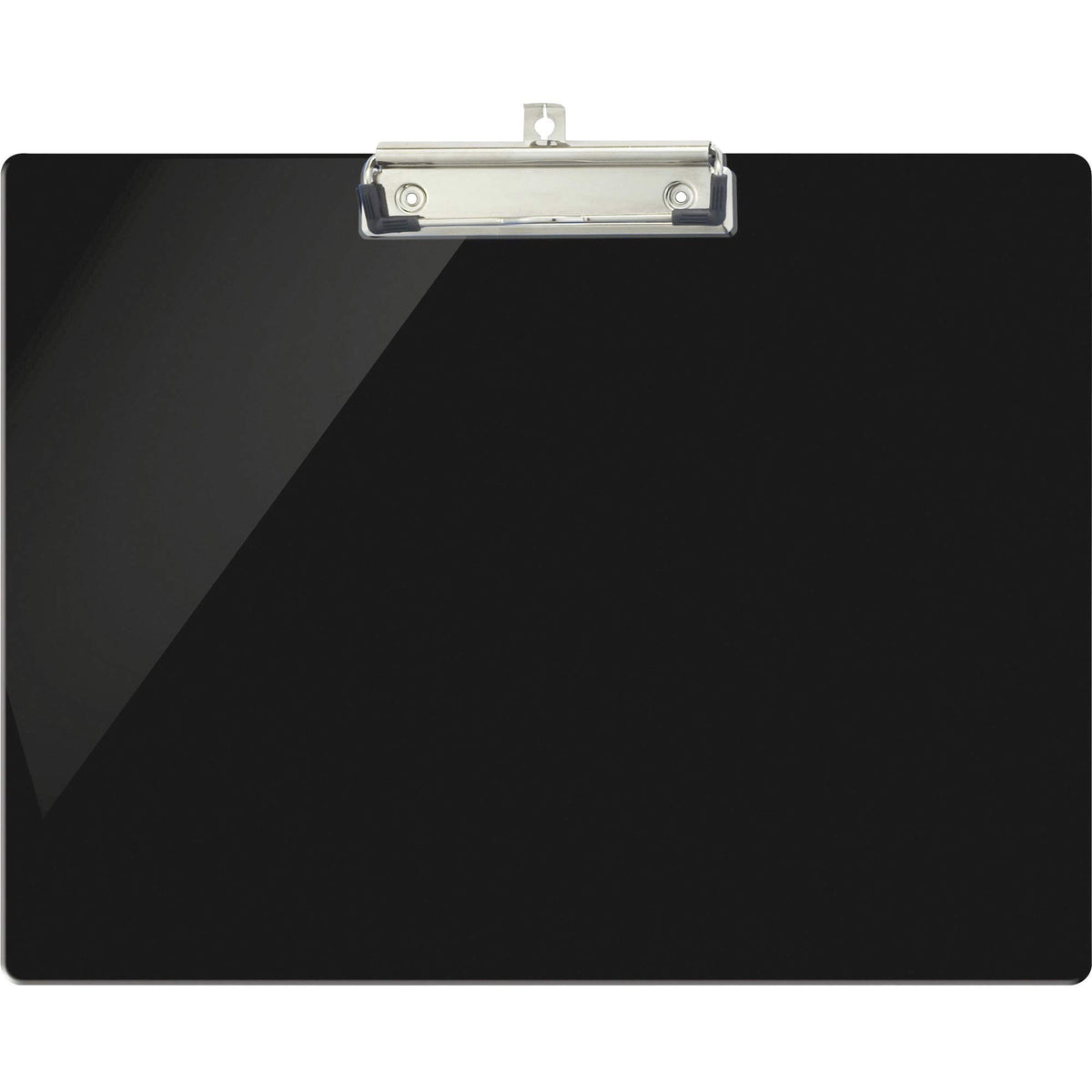 Officemate Recycled Landscape Plastic Clipboard, Black (83050)