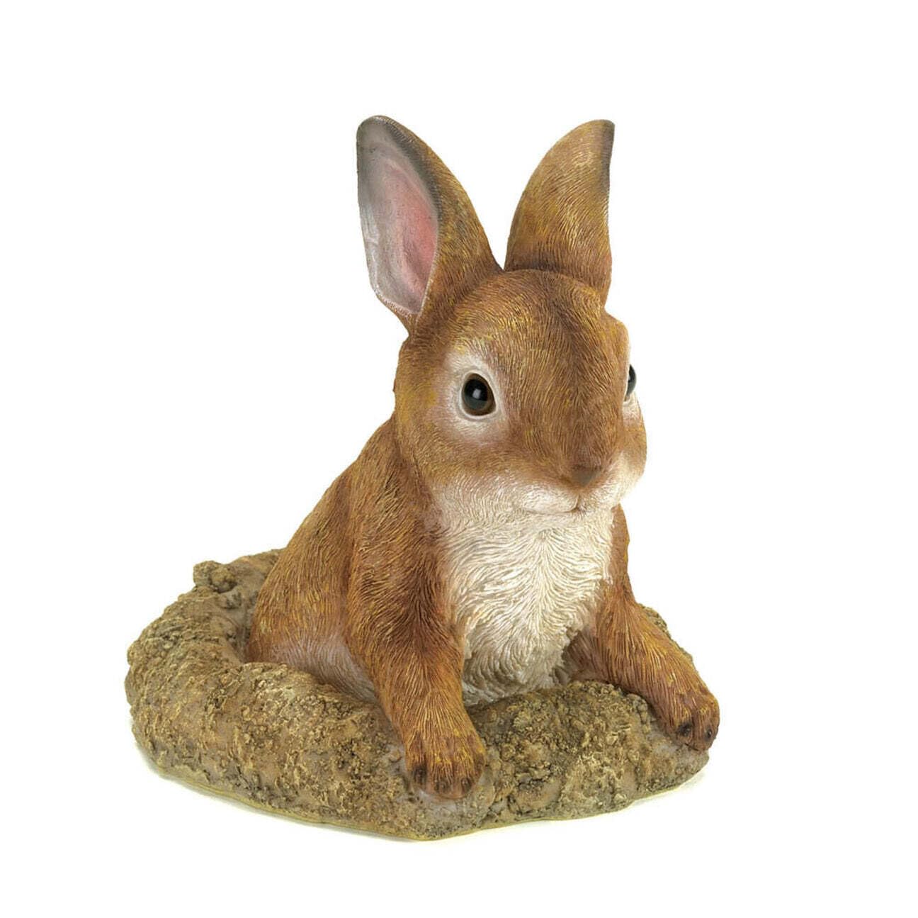 Koehler 10016128 6.25 Inch Curious Bunny Garden Decor, No Size, No Color