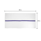 Arkwright White Bath Gym Towel - Pack Of 6 - Bulk 100% Cotton Soft Quick Dry Sweat Absorbent Hotel Quality Towels For Workout, B