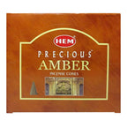 Precious Amber Incense Cones And Cone Incense Burner Bundle Insence Insense Hem Incense