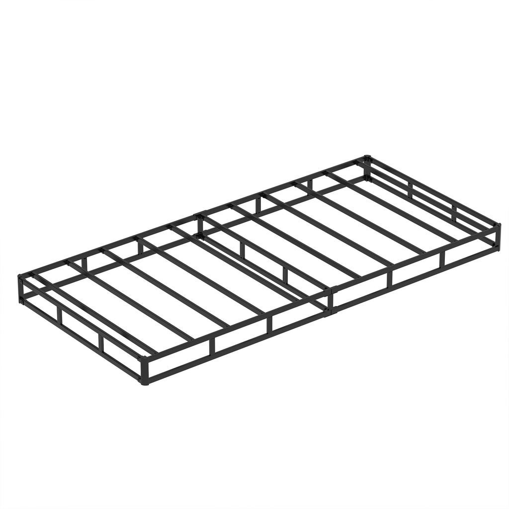 Upcanso 7 Inch Twin Box Spring Bed Base, Low Profile Metal Boxspring Twin With Fabric Cover, 2000 Lbs Max Weight Capacity Mattress Foundation, Noise-Free, Easy Assembly