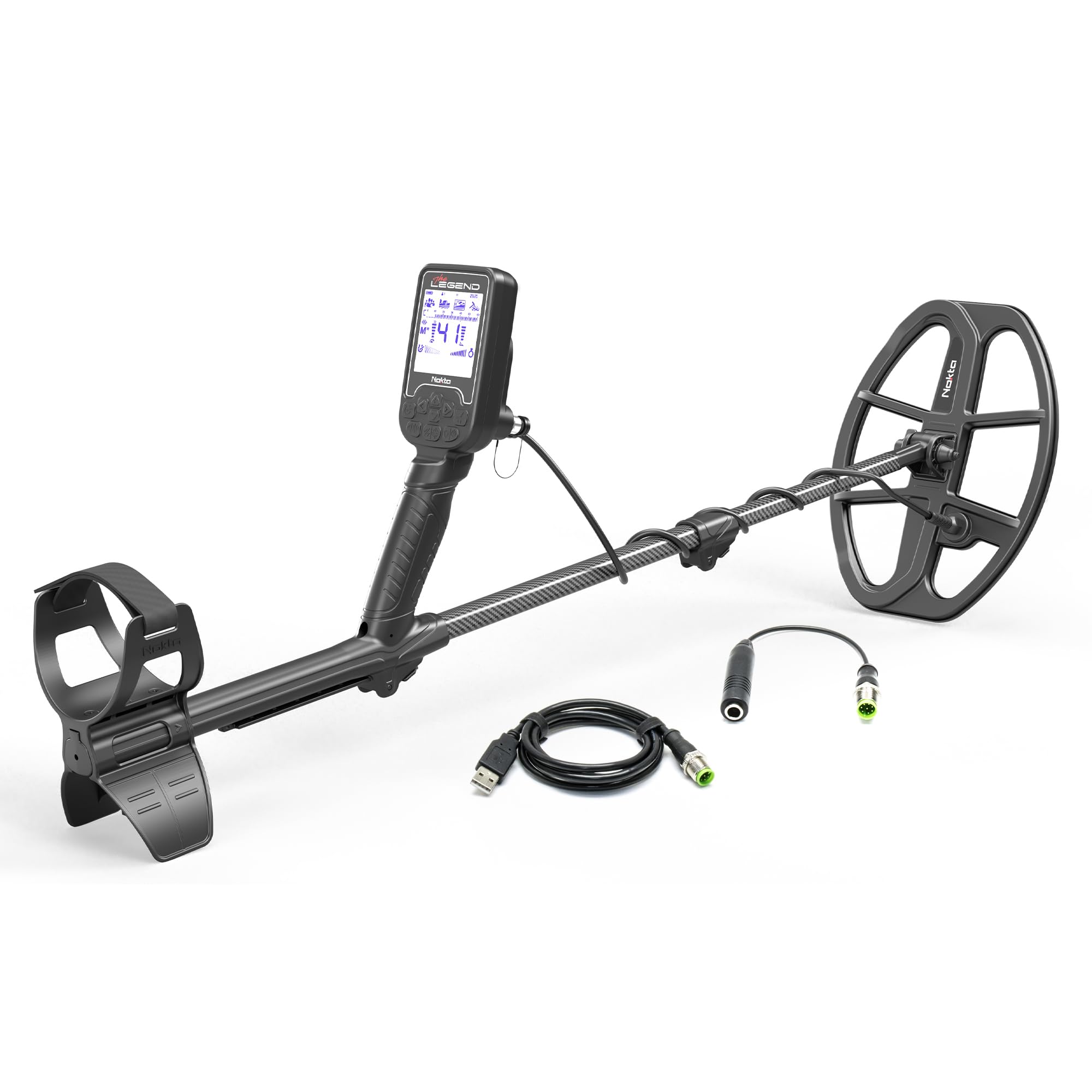 Nokta The Legend Metal Detector, Waterproof Detector For Adults With 12' Coil