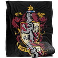 Harry Potter Gryffindor Crest Officially Licensed Silky Touch Super Soft Throw Blanket 50' X 60'