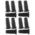 Yardenfun 12Pcs Chair Wheel Stopper Cover Protective Caster Glide Caps For Office Chairs Stools Furniture Prevents Scratches And
