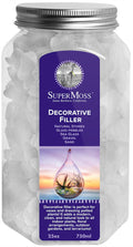 SuperMoss (24172) Sea Glass Glass Vase Filler, 22oz, Frosted White