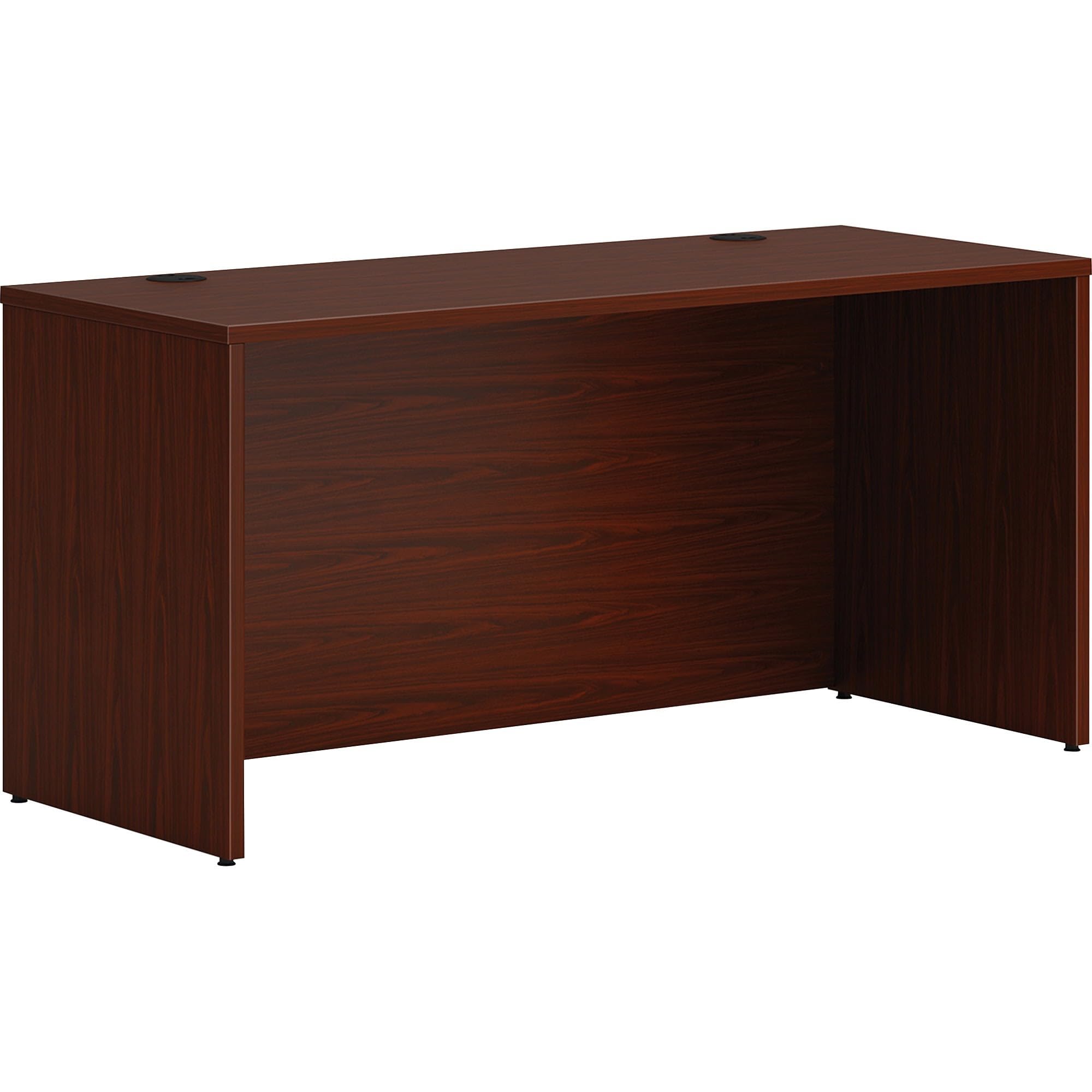 HON HONLCS6024LT1 60 in. Shell Credenza Mahogany, Brown