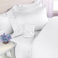Elegant Comfort 1500 Premier Hotel Quality 2Pcs Pillow Cases And Colors, Queen, White