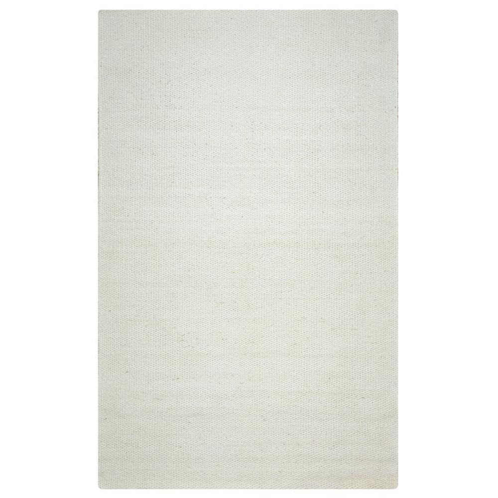 Rizzy Home | Tw3065 | Twist Collection | Wool Area Rug | 8' X 10' | Off White Solid