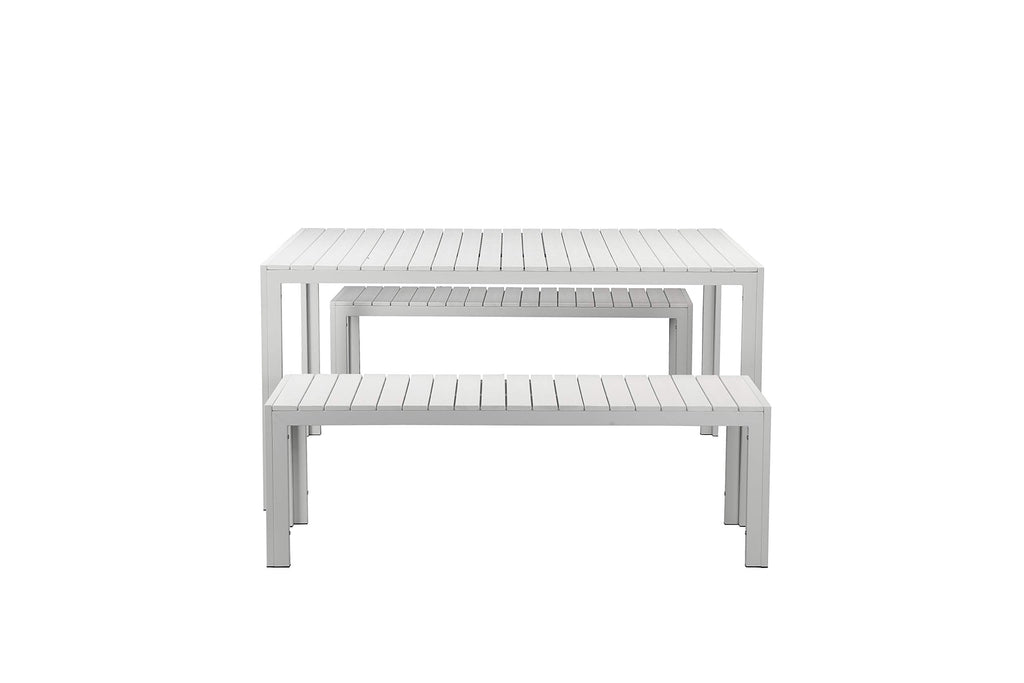 Pangea Home Breeze 3 Whtwht Dining Set, White
