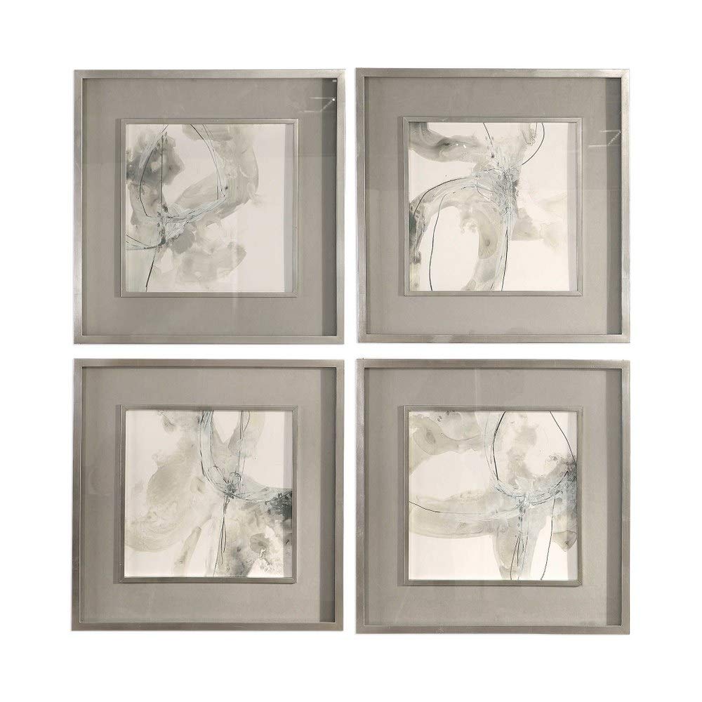 Divination 25 1/4 Square 4-Piece Framed Wall Art Set