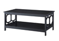 Convenience Concepts Omega Coffee Table, Black