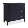 Delta Children Campbell 3 Drawer Dresser, Midnight Grey