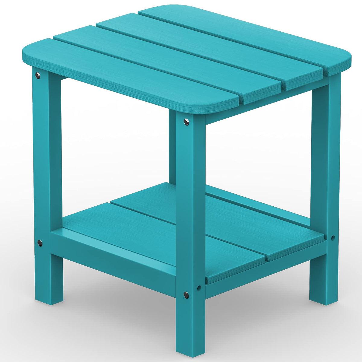 Serwall Double Adirondack Side Table End Table- Tiffany