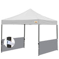 Abccanopy Half Walls For Pop Up Canopy Tent, 2 Packs, Gray