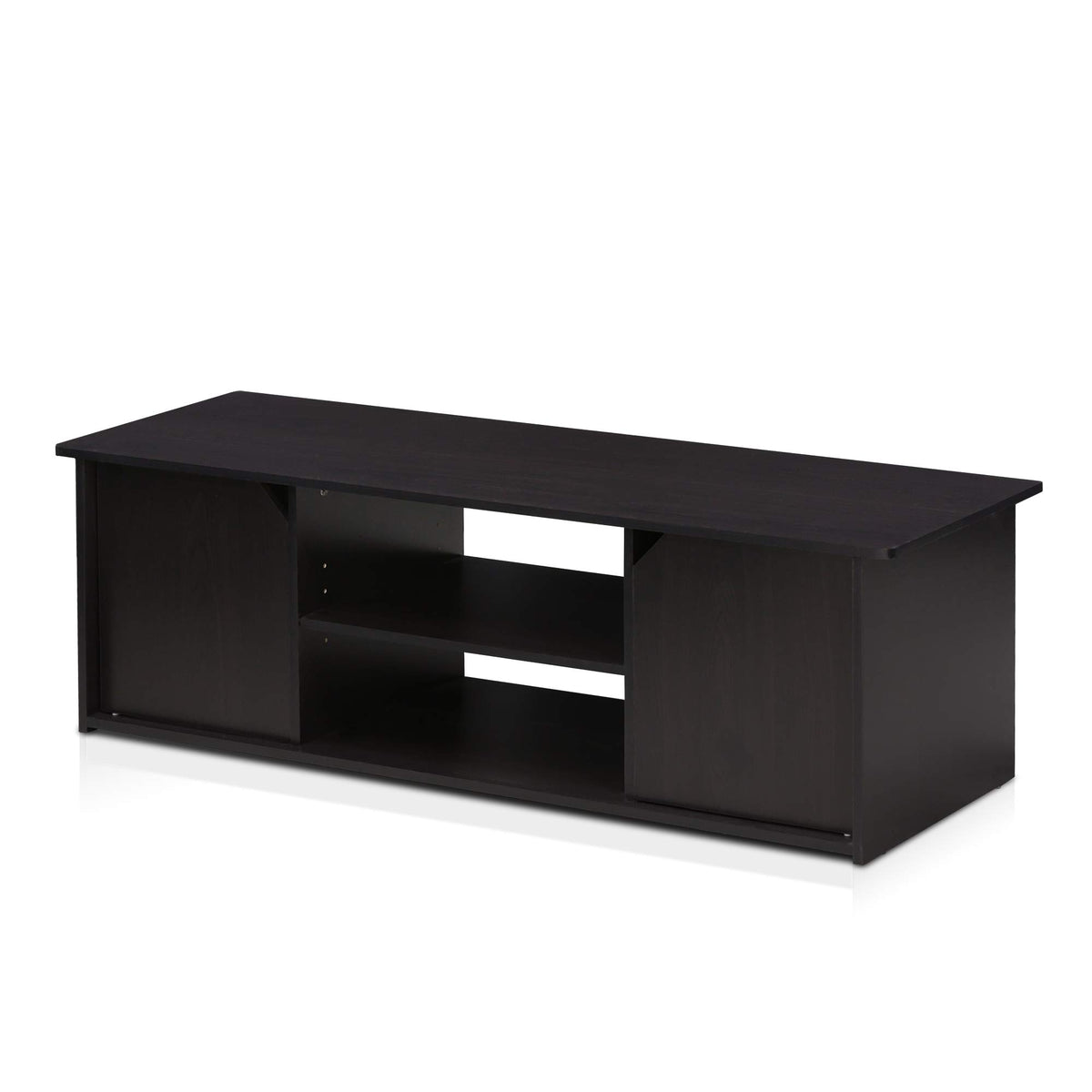 Furinno Econ Home Entertainment Stand For Tv Up To 55&quot;, Espresso