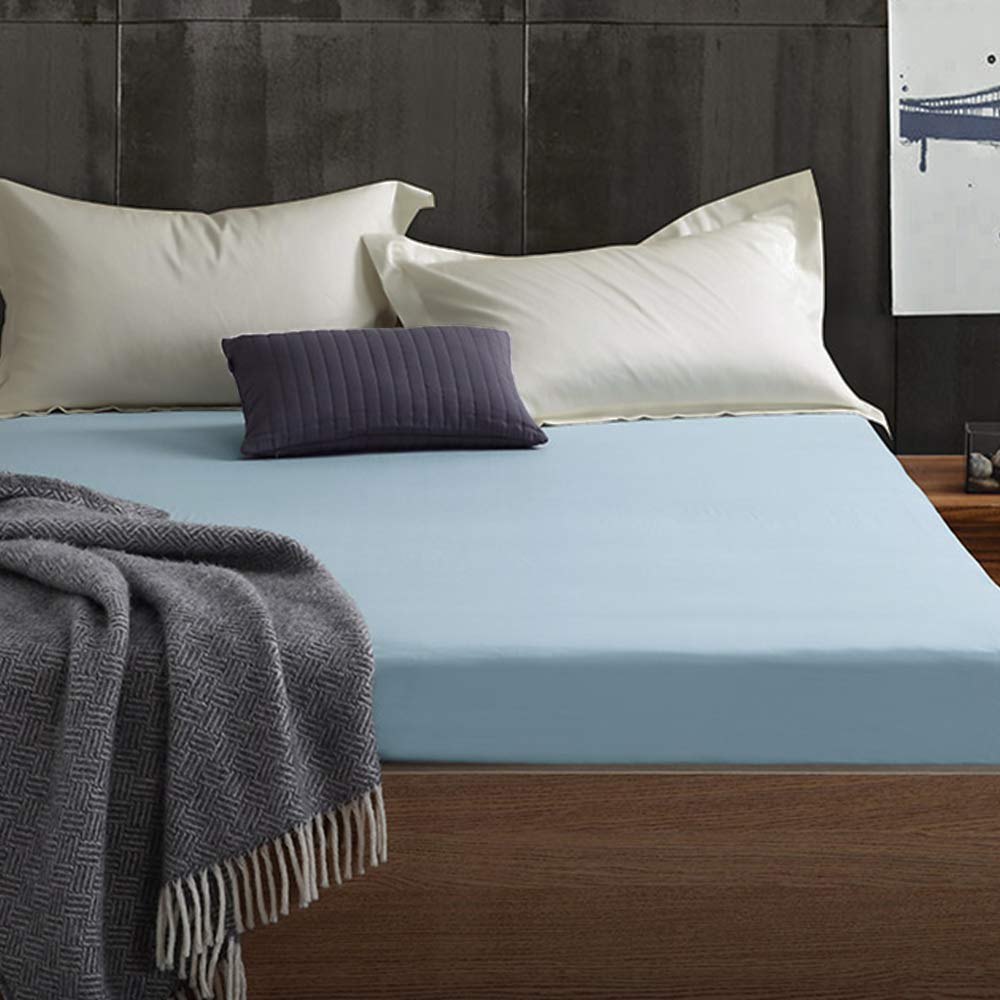 Bedsum 100% Brushed Microfiber King Pillow Shams Set Of 2, Super Soft And Cozy, Wrinkle, Fade, Stain Resistant 20X36 Oxford Pill