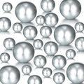 Hicarer 120 Pcs Pearl for Vase Pearls Bead for Centerpieces Makeup Brush Holder Filler Assorted Round Faux Beads for Wedding Hom