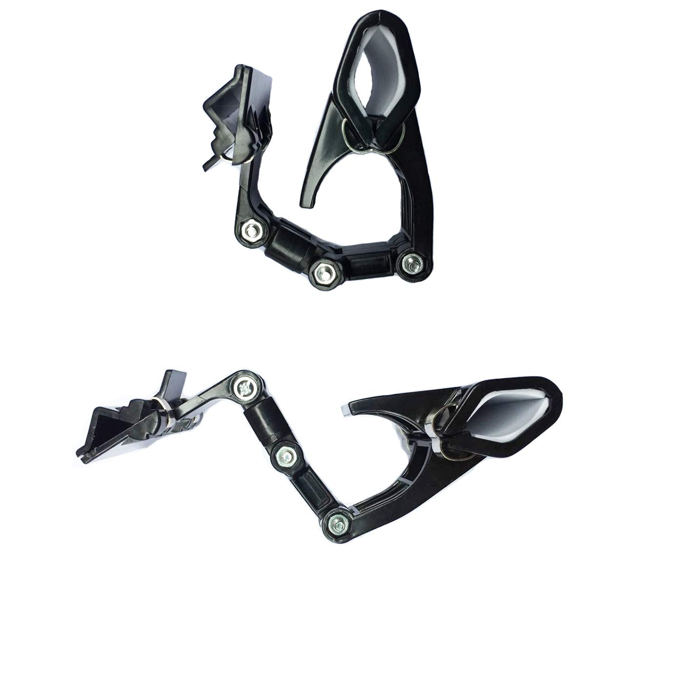 Adjustable Copy Holder Clip - Flexiable Docments Holder - Handy Artist Supplies Holder Canvas Clamp,Pack Of 2 (Black)