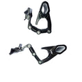 Adjustable Copy Holder Clip - Flexiable Docments Holder - Handy Artist Supplies Holder Canvas Clamp,Pack Of 2 (Black)