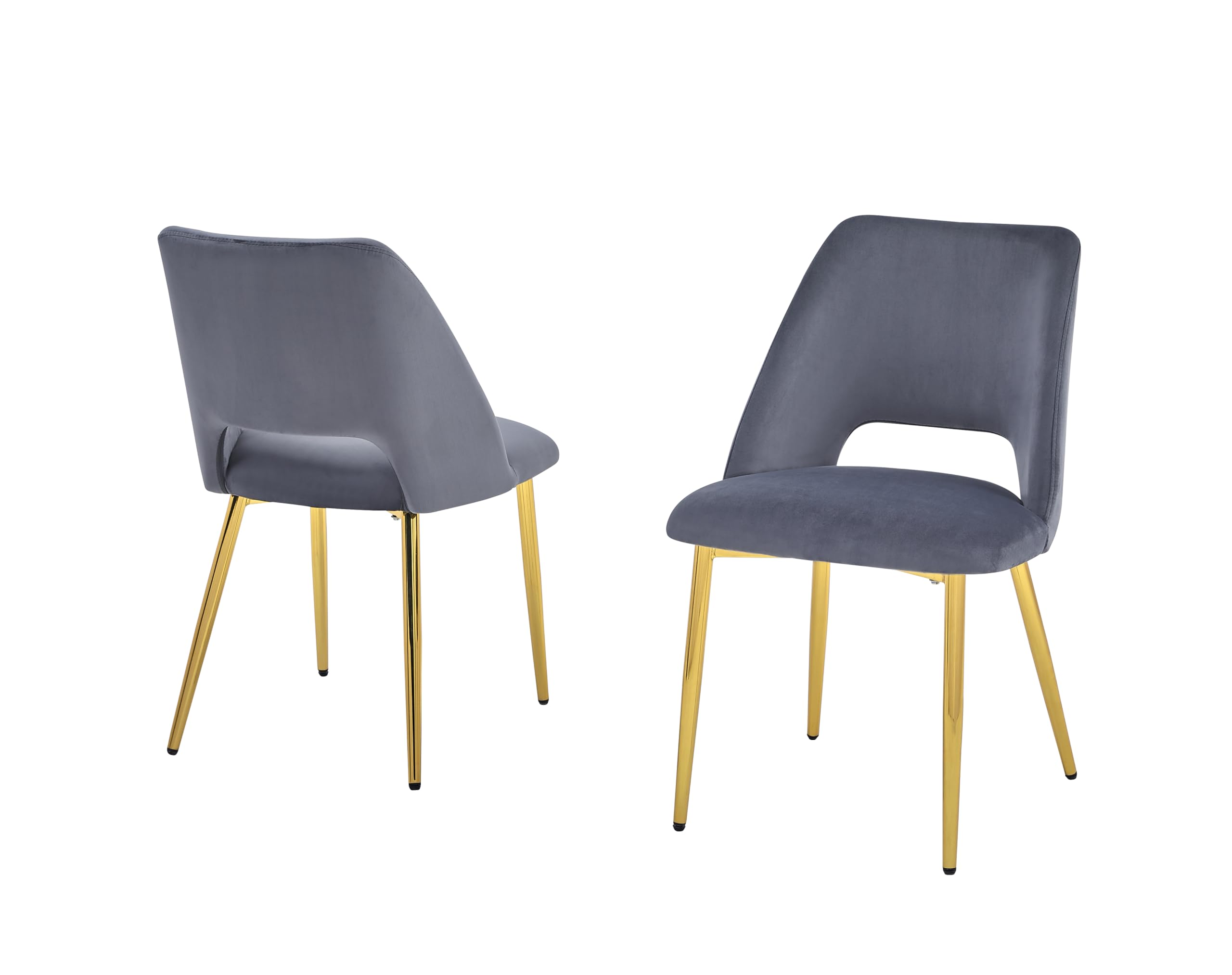 Best Quality Furniture Side Chairs, Dark Gray