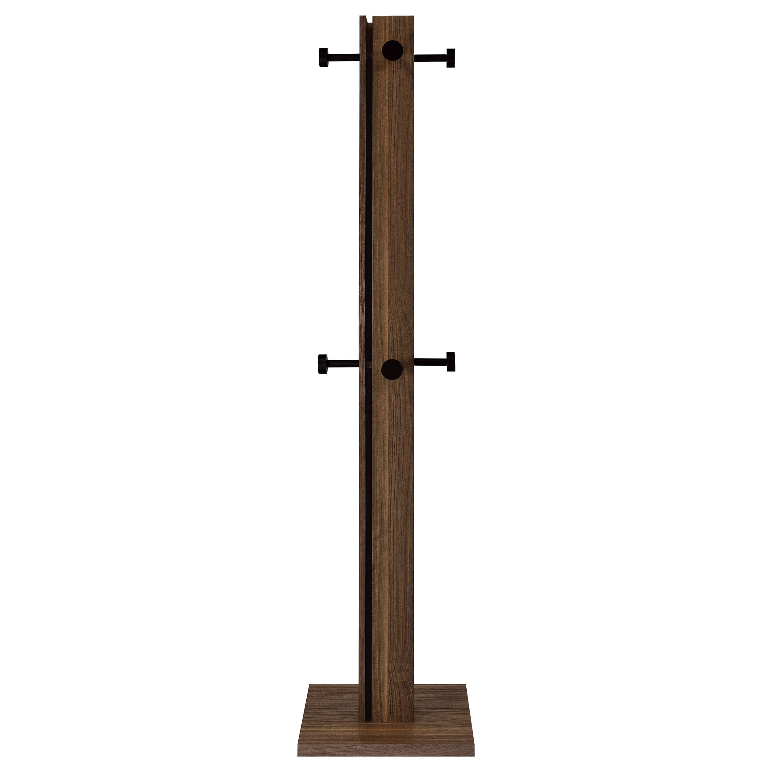 Coaster Home Furnishings Rikkie Walnut Coat Rack Walnut