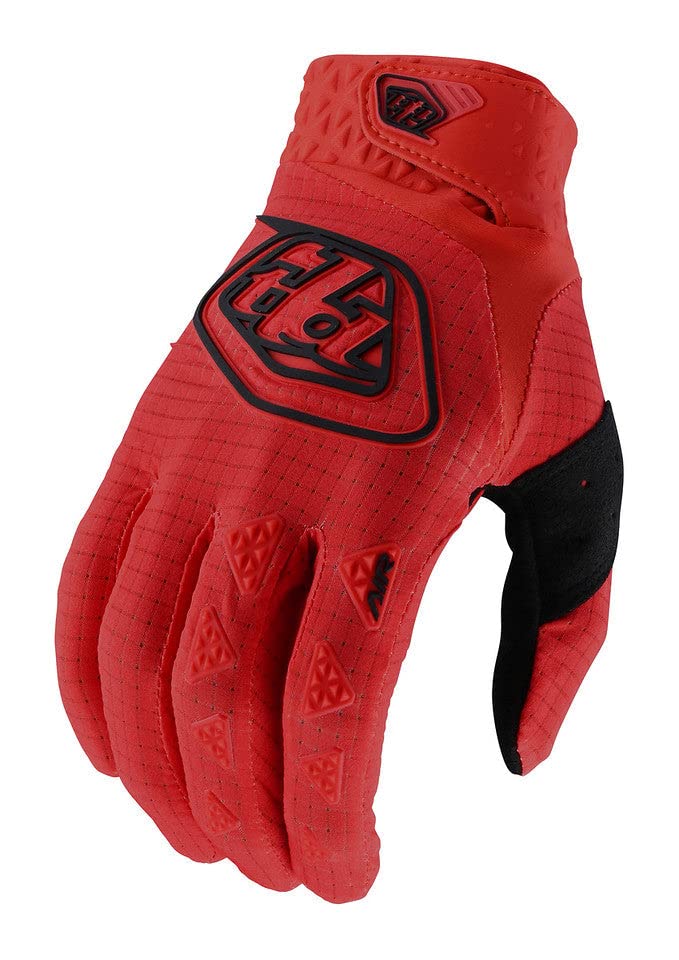 Troy Lee Designs Motocross Motorcycle Dirt Bike Racing Mountain Bicycle Riding Gloves, Air Glove (Red, Xx-Large)