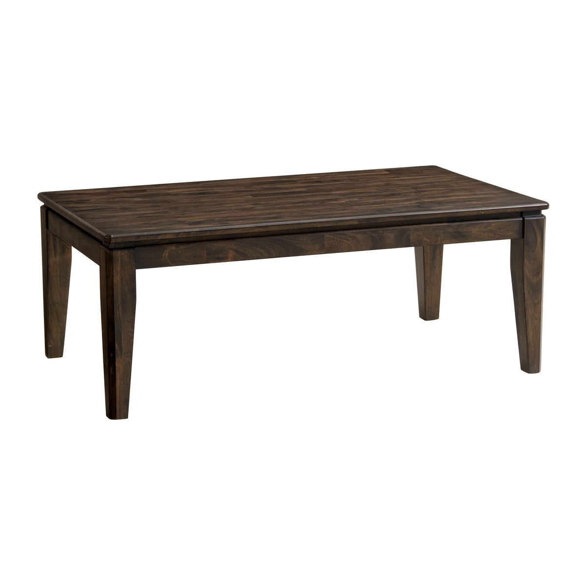 Intercon Kauai 50&quot; Wide Coffee Table with 4 Legs, Brushed Mango Wood Furniture