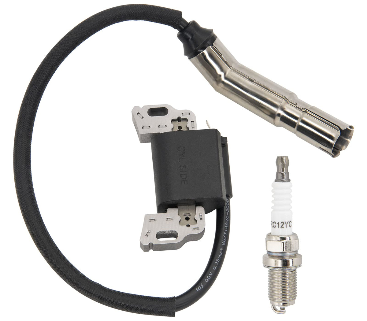 595304 Ignition Coil Magneto Armature, For Bs 799650 592841 795315 17Hp 17.5Hp 19.5Hp 20Hp Intek Ohv Engine Poulan Craftsman Mtd