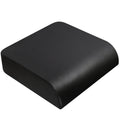 Youfi Large Seat Cushion, 4 Inch Thick Memory Foam Pu Leather Cushion For Sciatica, Hip, Low Back Pain Relief, Supportive Butt P