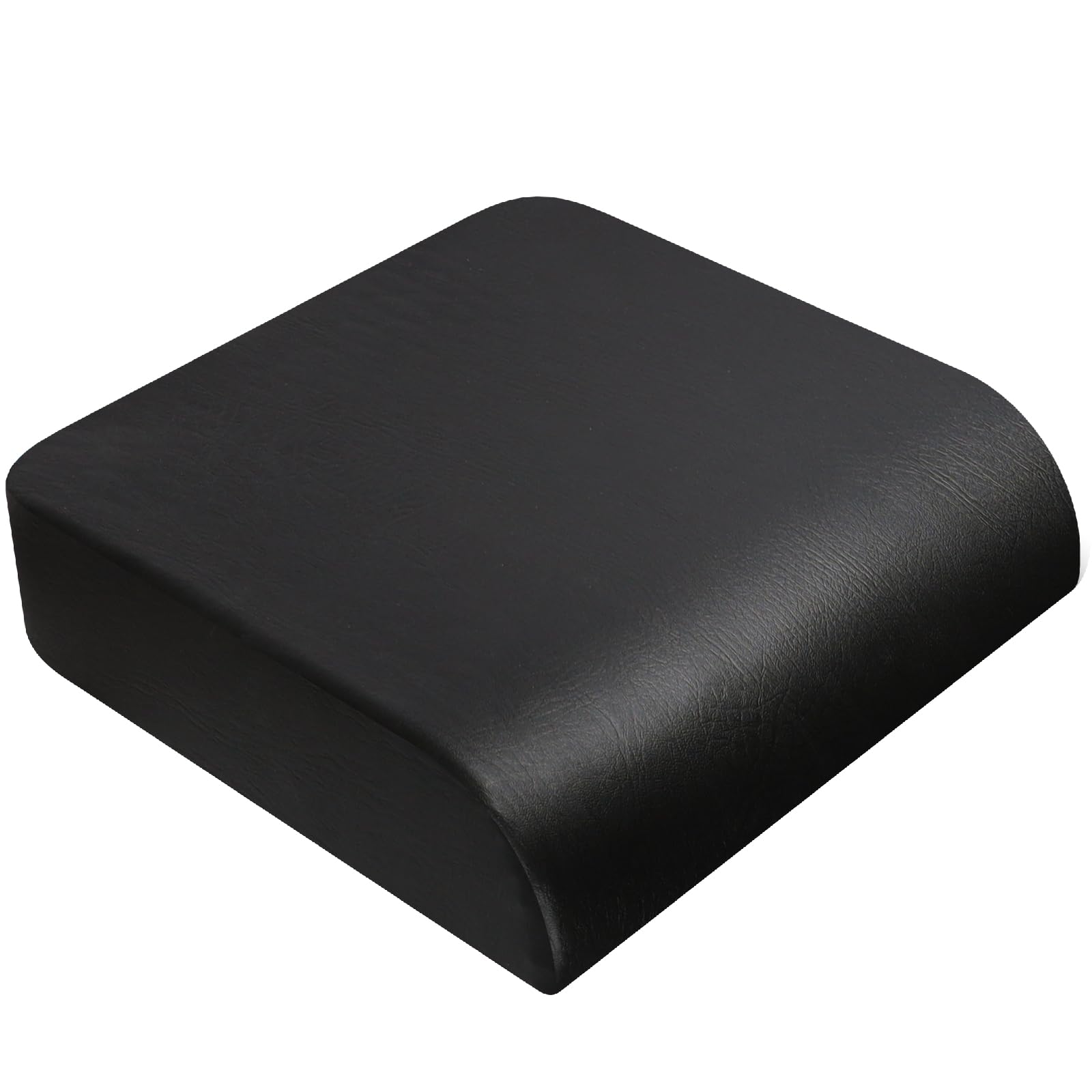 Youfi Large Seat Cushion, 4 Inch Thick Memory Foam Pu Leather Cushion For Sciatica, Hip, Low Back Pain Relief, Supportive Butt P
