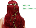 Hecaty 66 Ft Leaf Ribbon, Artificial Eucalyptus Garland Rattan Leaf String, Decorative Jungle Plant Green, Suitable For Baby Sho