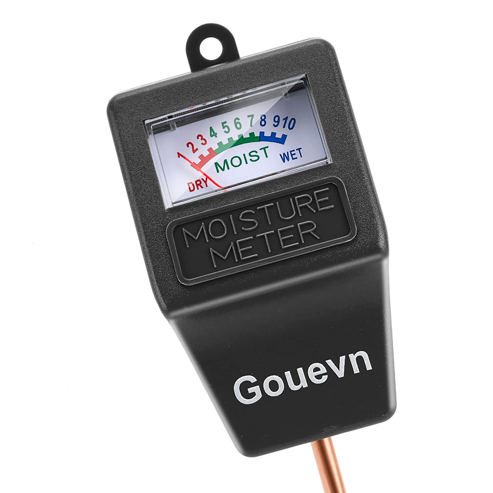 Gouevn Soil Moisture Meter, Plant Moisture Meter Indoor & Outdoor, Hygrometer Moisture Sensor Soil Tester Plant Water Meter For