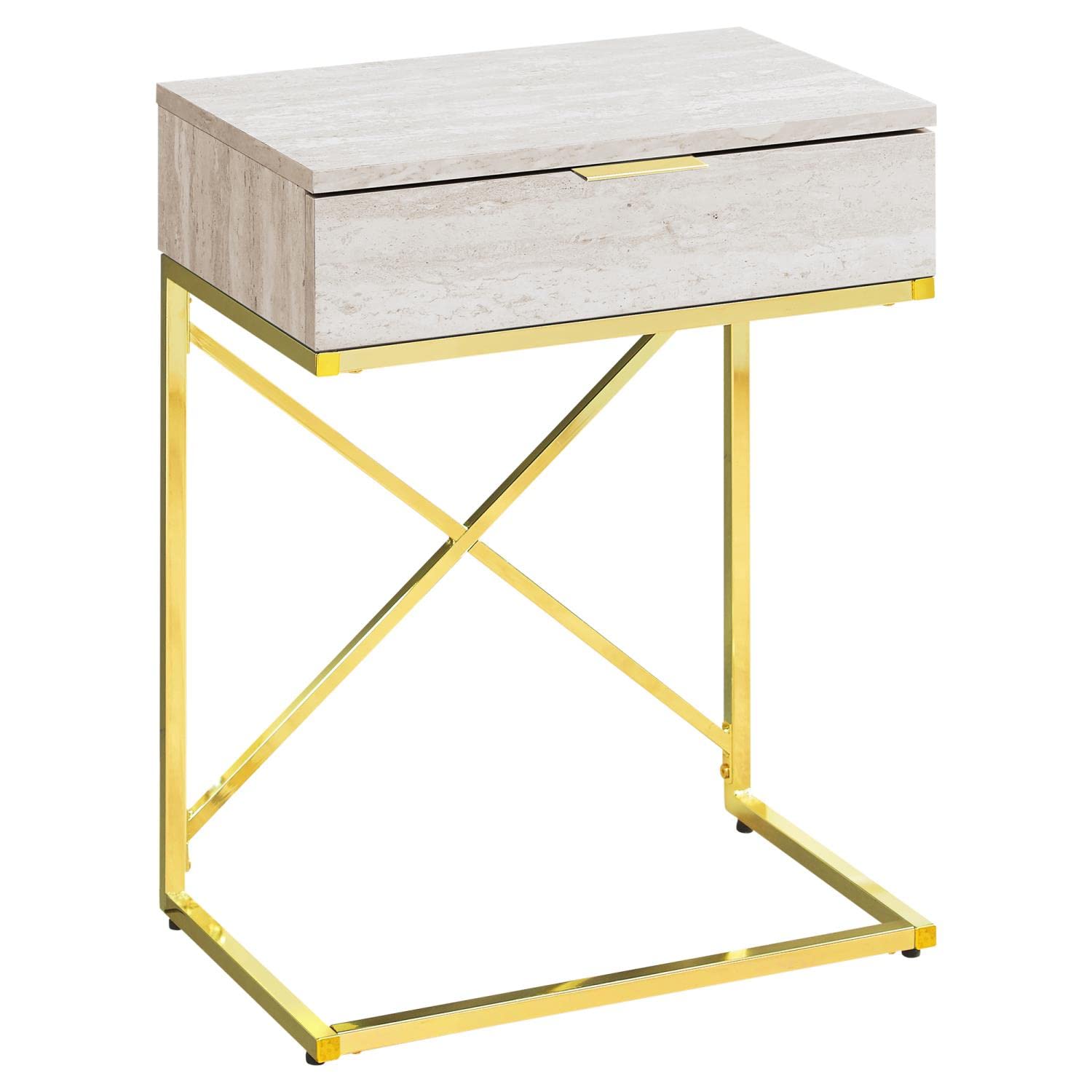 Monarch Specialties Accent End Snack Table - Thumbnail 4