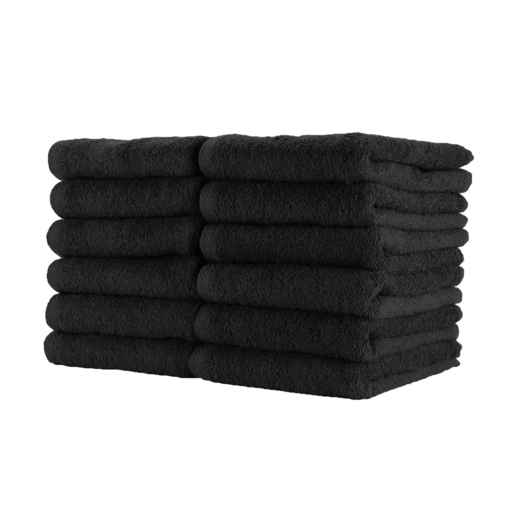 Arkwright Bleach Proof Salon Towels - Pack of 12 - Highly Absorbent, 100% Cotton, Quick Dry Spa Face Towel for Hair Stylist, Bar