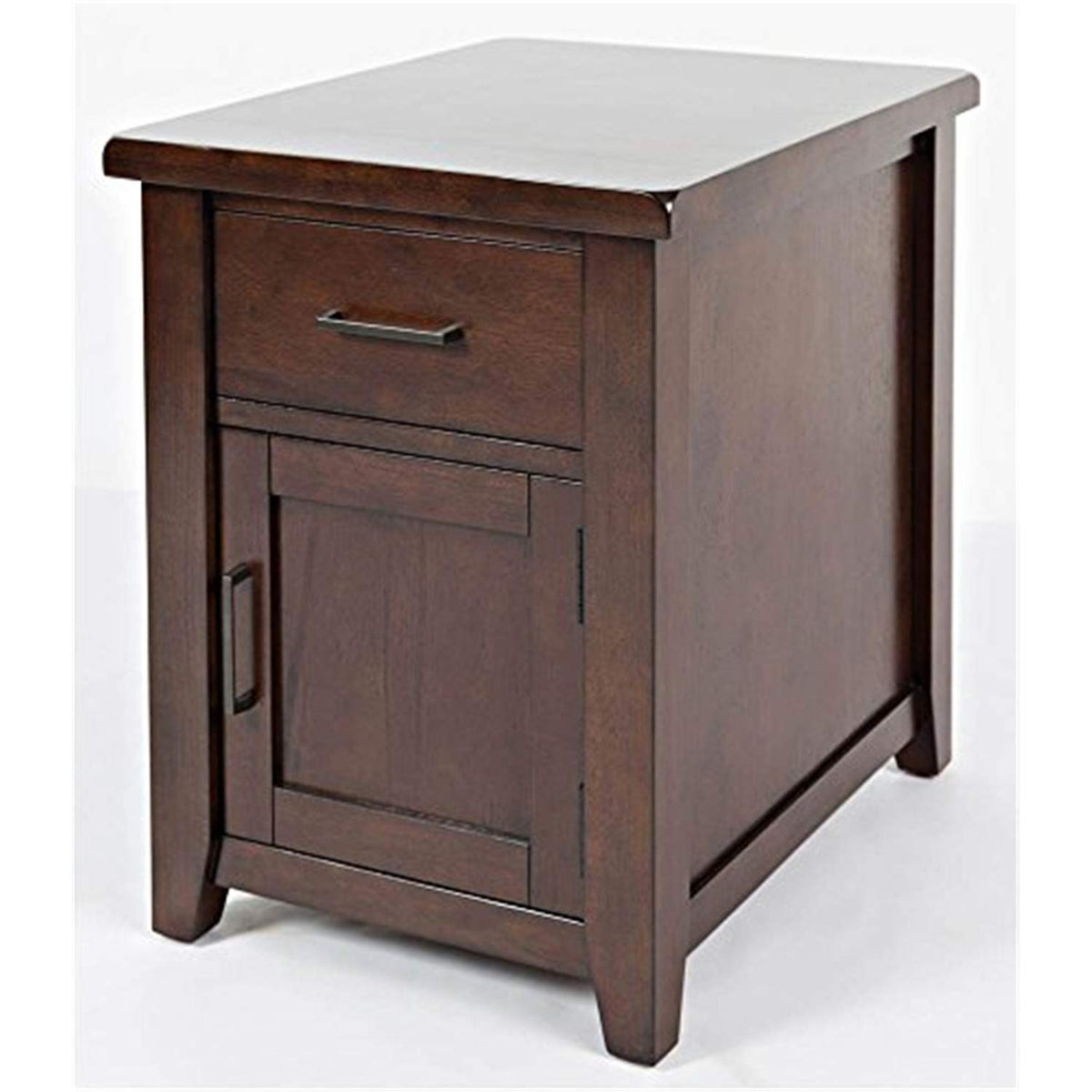Jofran Inc. Twin Cities Chair Side End Table With Storage