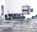 OMERAI Washable Rug 8'x10' Abstract Machine Washable Rugs Ultra-Thin Area Rugs for Living Room Non Slip Stain Resistant Modern L