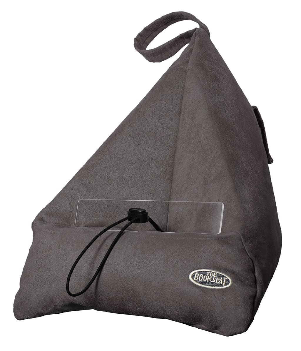 The Book Seat - Charcoal Grey - The Most Comfortable Way To Read, Hands Free!