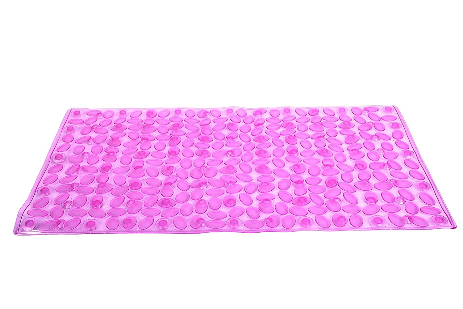 VISHAL SMART MALL Nonslip Soft Rubber Stone Bath Mat for Bathtub and Shower, Anti Slip Anti Bacterial Machine Washable PVC Bath 