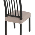 Searchi Stretch Dining Chair Seat Covers Set Of 4, Soft Removable Washable Seat Covers For Dining Chairs, Dining Room Seat Cover Protector (Rear-Covered, Waffle Jacquard Taupe)