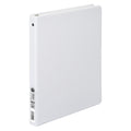 Wilson Jones 3 Ring Binder 1/2 Inch, Round Ring View Binder, Letter Size, Basic, 362 Series, Customizable, White (W362-13Wv)