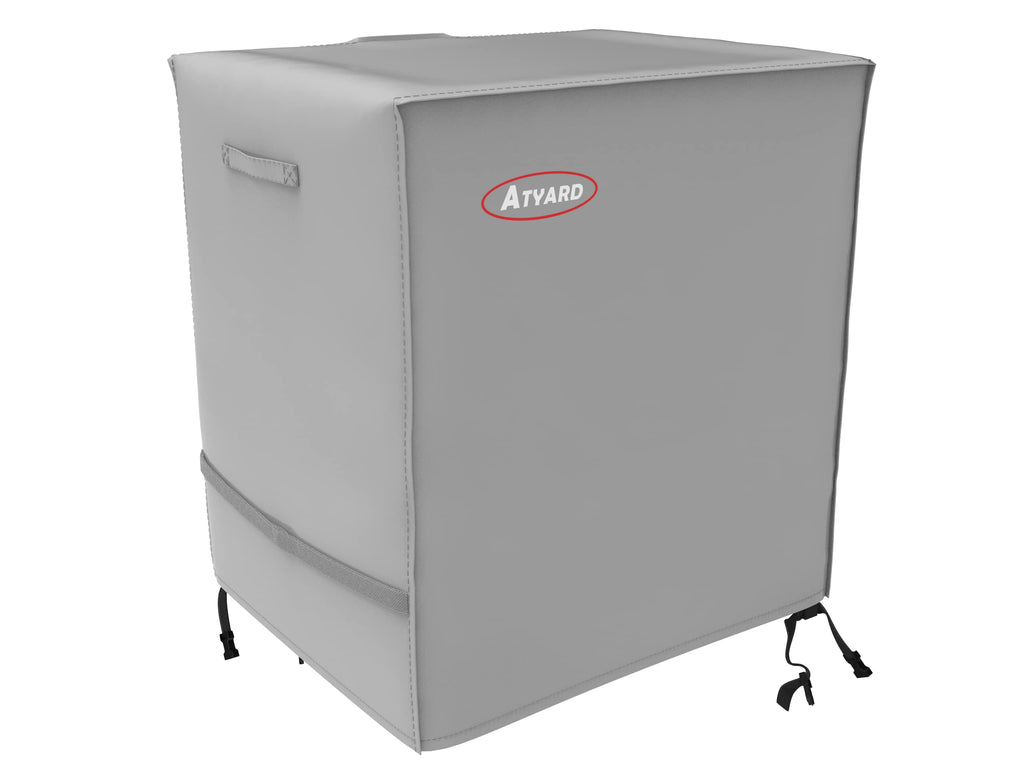 Atyard 30-Inch Outdoor Cover For Keter Unity (Small) Portable Table - Uv Resistant, Breathable, All Weather (30' L X 24' W X 32' H)Gray