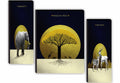 Saf Paintings Set Of 3 Deer And Elephant Nature Uv Textured Home Decorative Gift Item Self Adeshive Painting 18 Inch X 12 Inch S