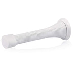 Homotek 30 Pack Spring Door Stops,3-1/8    Heavy Duty Door Stop - Flexible Spring Door Stopper With Low Mounted White Rubber Bum
