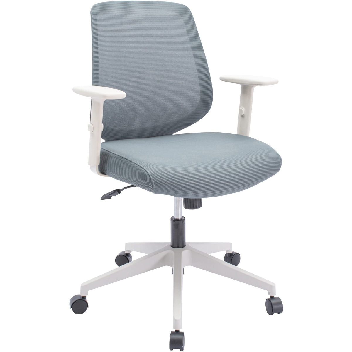 Lorell LYS Mid-Back Task Chair, Gray